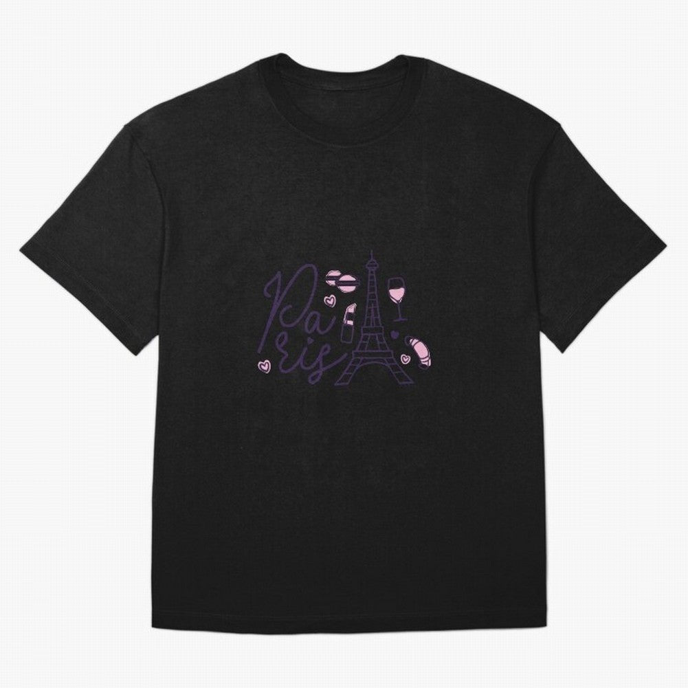 Paris Lover Pink Design Classic T-Shirt Celebrate Classic Football Spirit in FIFA World Cup 2026 USA Canada Mexico Built around CR7 and Messi, Germany Energy, Vintage Soccer Flavor, Modern Football Stars, National Flags and Final Night Emotion;