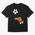 Football FOX Oversized T-Shirt Celebrate Fan Culture around Global Football Passion for FIFA World Cup 2026, Celebrating CR7, Germany, Classic Soccer Heritage, Championship Pressure, Fan Loyalty and International Pride; Made for Collectors Who