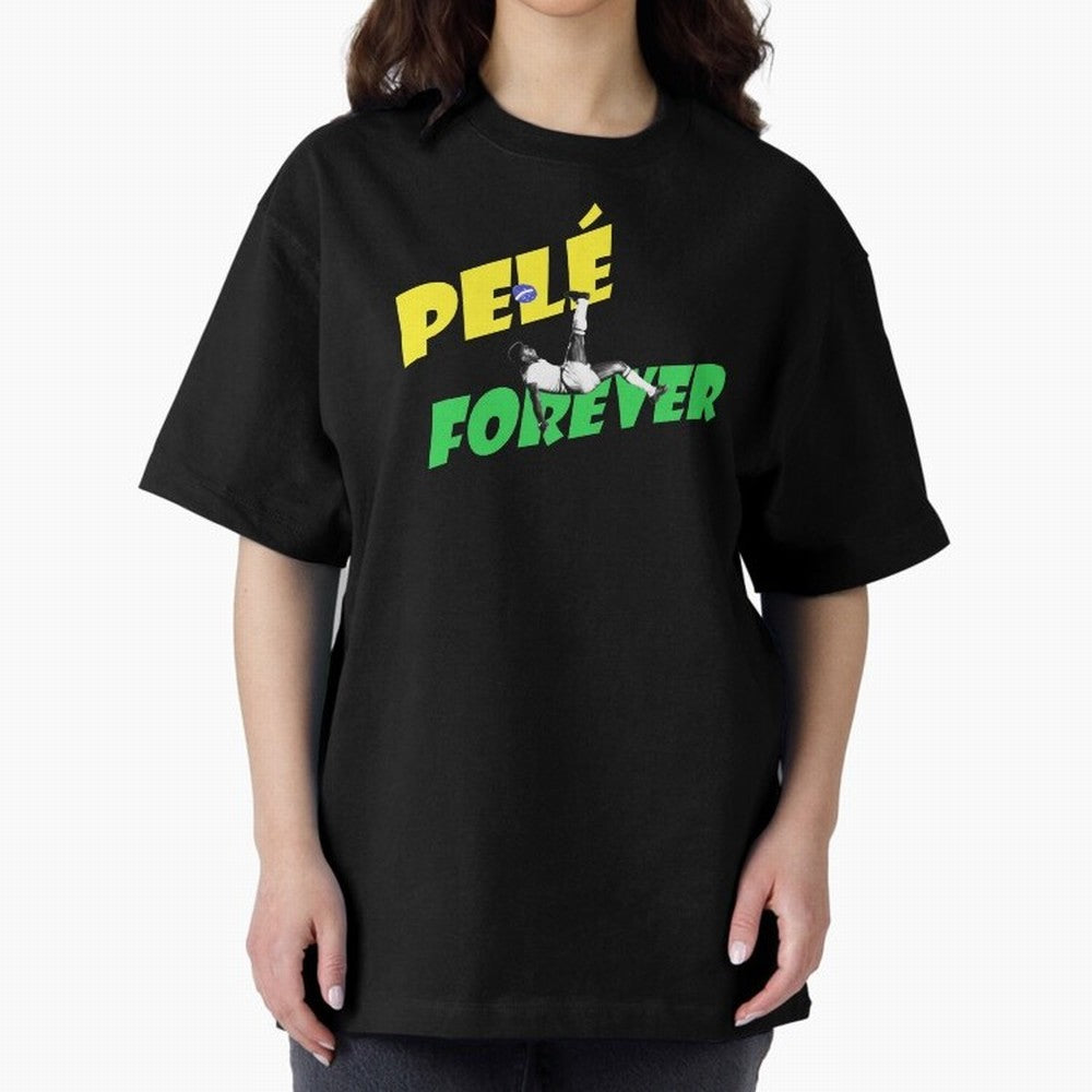 Pel¨¦ Forever Classic T-Shirt Keep the Legacy of FIFA World Cup 2026 USA Canada Mexico Built around CR7 and Messi, Brazil, Portugal and Argentina Energy, Vintage Soccer Flavor, Modern Football Stars, National Flags and Final Night Emotion; Made for