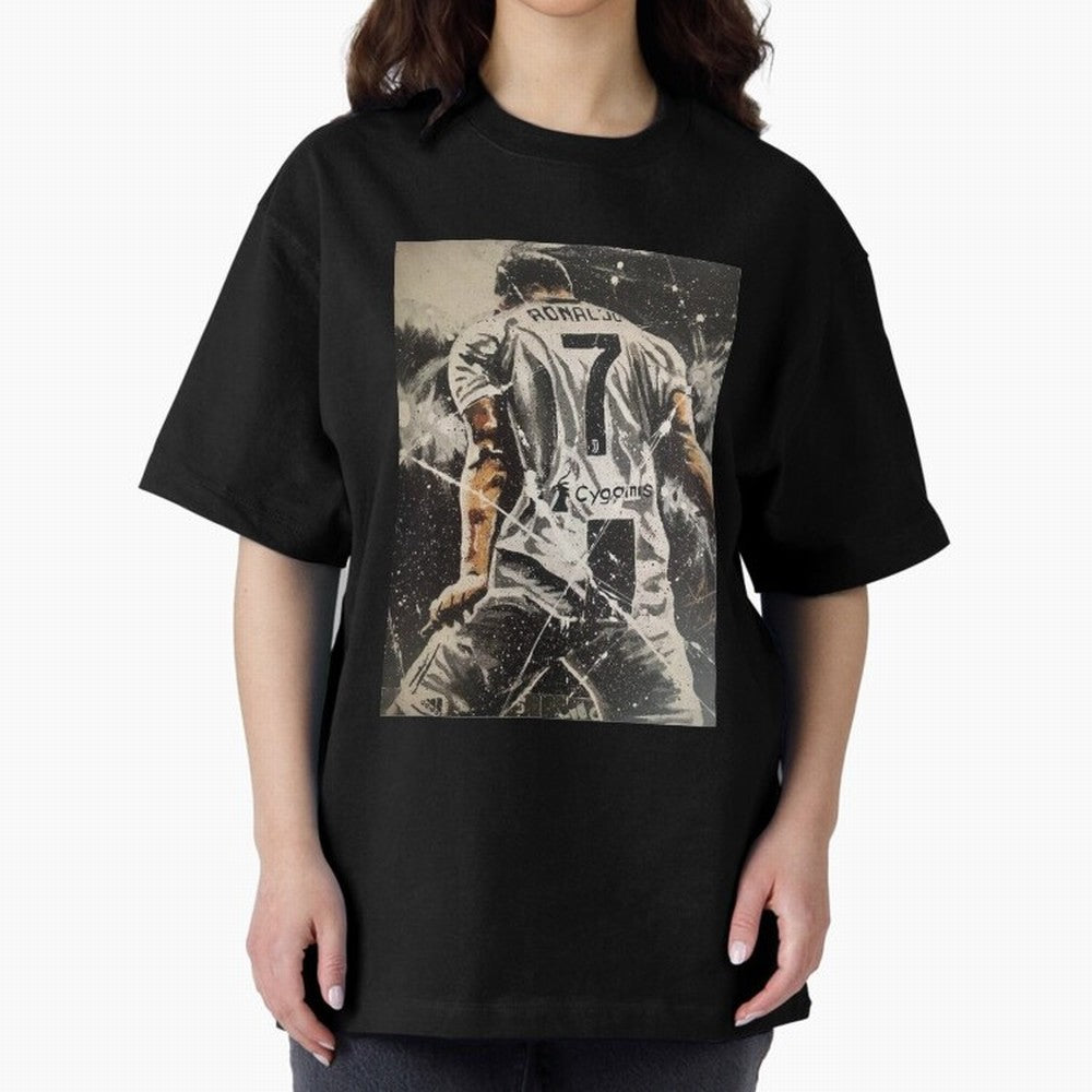 CRISTIANO RONALDO - JUVENTUS Classic T-Shirt Get Ready for Match Day Hype around FIFA World Cup 2026 Group Stage, Mbappe and Neymar, France and Portugal, Vintage Soccer Flavor, Modern Football Stars, National Flags and Final Night Emotion; Perfect