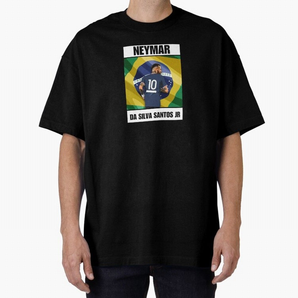 El Ney Oversized T-Shirt Showcase FIFA World Cup 2026 for Fans of Haaland and England and Germany, Bringing Championship Spirit, Famous Goals, Roaring Crowds and International Football Unity; Perfect for Supporters Who Want Bold Football Energy,