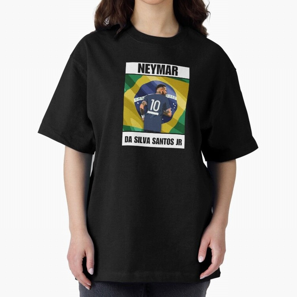 El Ney Oversized T-Shirt Showcase FIFA World Cup 2026 for Fans of Haaland and England and Germany, Bringing Championship Spirit, Famous Goals, Roaring Crowds and International Football Unity; Perfect for Supporters Who Want Bold Football Energy,