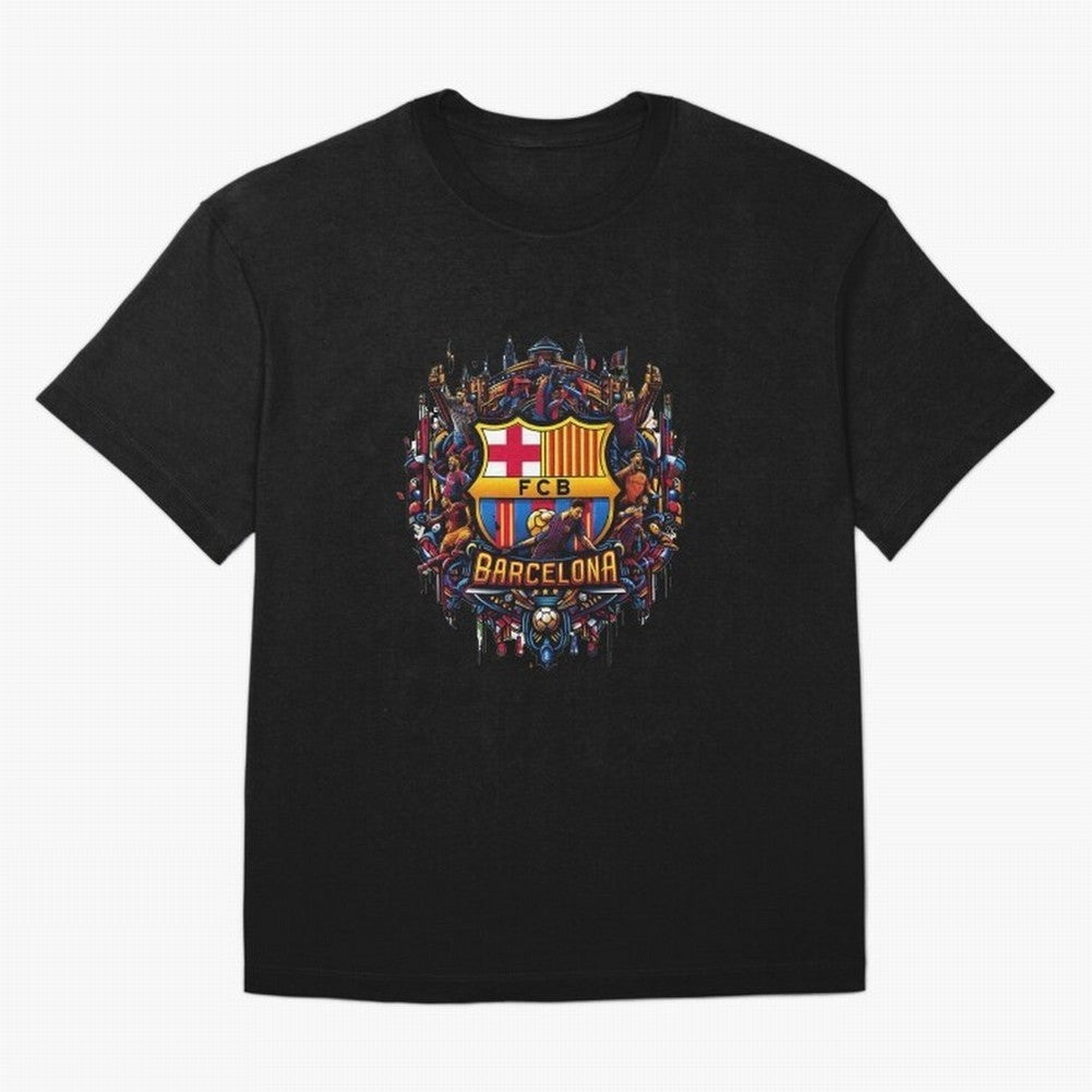 Barcelona - the temple of soccer Oversized T-Shirt Celebrate Global Passion for FIFA World Cup 2026 Built around Neymar, France Energy, Champion Mindset, Group Stage Buzz, Knockout Tension and Passionate Fan Culture; Perfect for Supporters Who Want