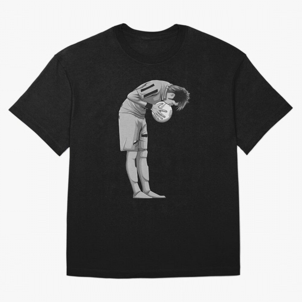 Neymar Black and White Version Oversized T-Shirt Embrace FIFA World Cup 2026 for Fans of Neymar, Haaland and Cristiano Ronaldo and Netherlands, Bringing Vintage Soccer Flavor, Modern Football Stars, National Flags and Final Night Emotion; Created
