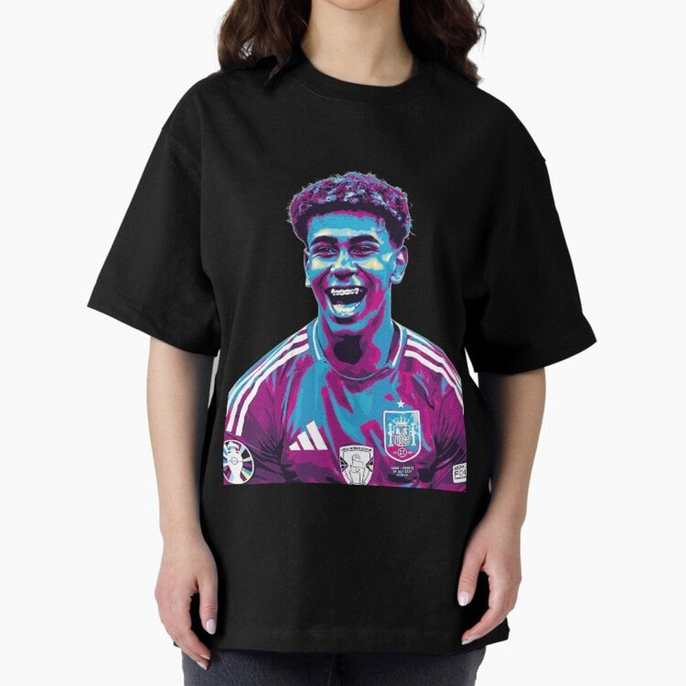lamine yamal laugh Classic T-Shirt Follow the Final Road of Global Football Passion for FIFA World Cup 2026 Group Stage, Built around Haaland, Brazil, Vintage Soccer Flavor, Modern Football Stars, National Flags and Final Night Emotion; Made for