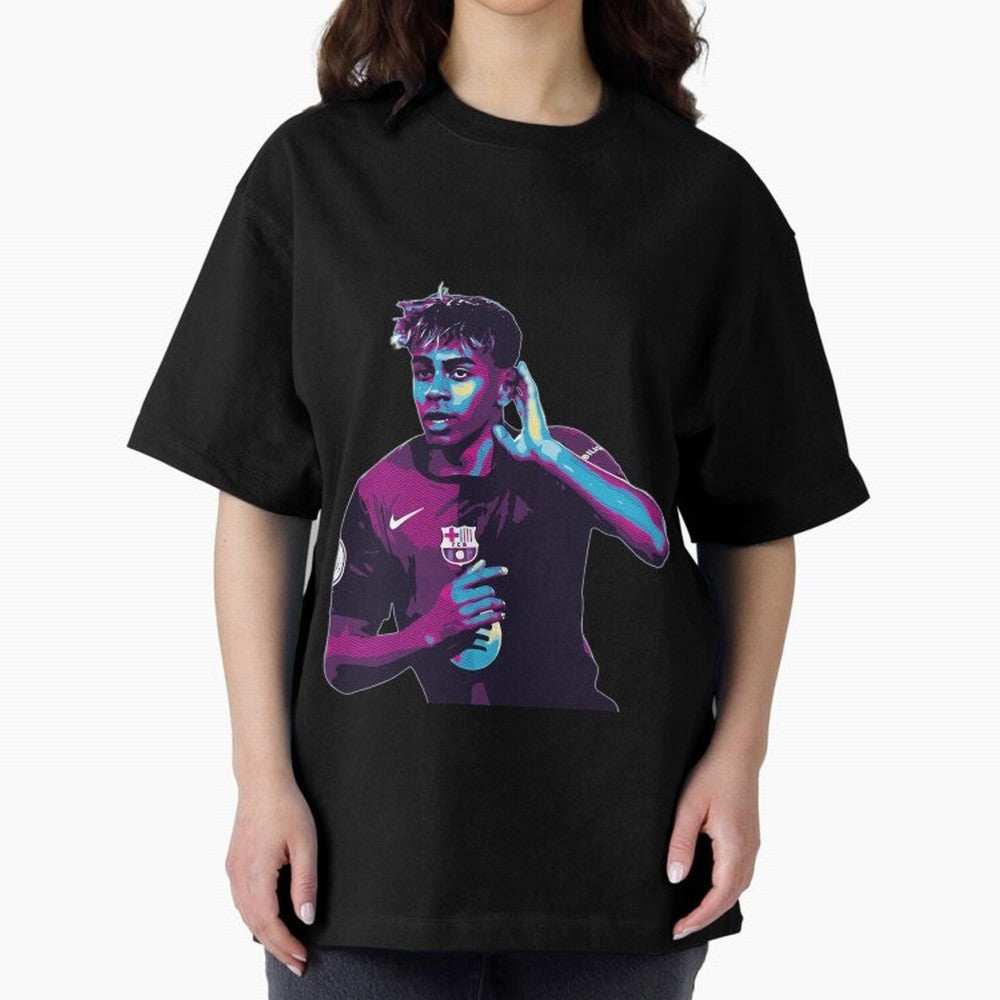 Lamine Yamal goal celebration Oversized T-Shirt Live for the Drama of FIFA World Cup 2026 Group Stage Spirit, Inspired by France and Portugal, Messi, Neymar and Mbappe, Soccer Culture, Superstar Moments, National Team Dreams and Competitive Fire;