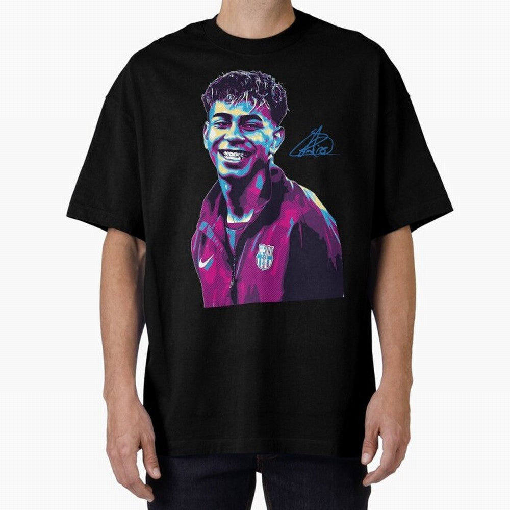 Lamine yamal Classic T-Shirt Stand with Global Football Passion for FIFA World Cup 2026 Group Stage, Celebrating Cristiano Ronaldo, Portugal, Championship Spirit, Famous Goals, Roaring Crowds and International Football Unity; Perfect for Fans,