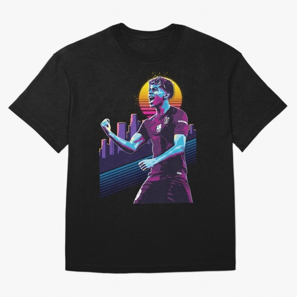 Lamine Yamal celebration 3 Oversized T-Shirt Bring World Football Passion into Global Football Passion for FIFA World Cup 2026, Highlighting Cristiano Ronaldo, Spain and Netherlands, Game Day Rituals, Football Legends, Country Pride and the Road to