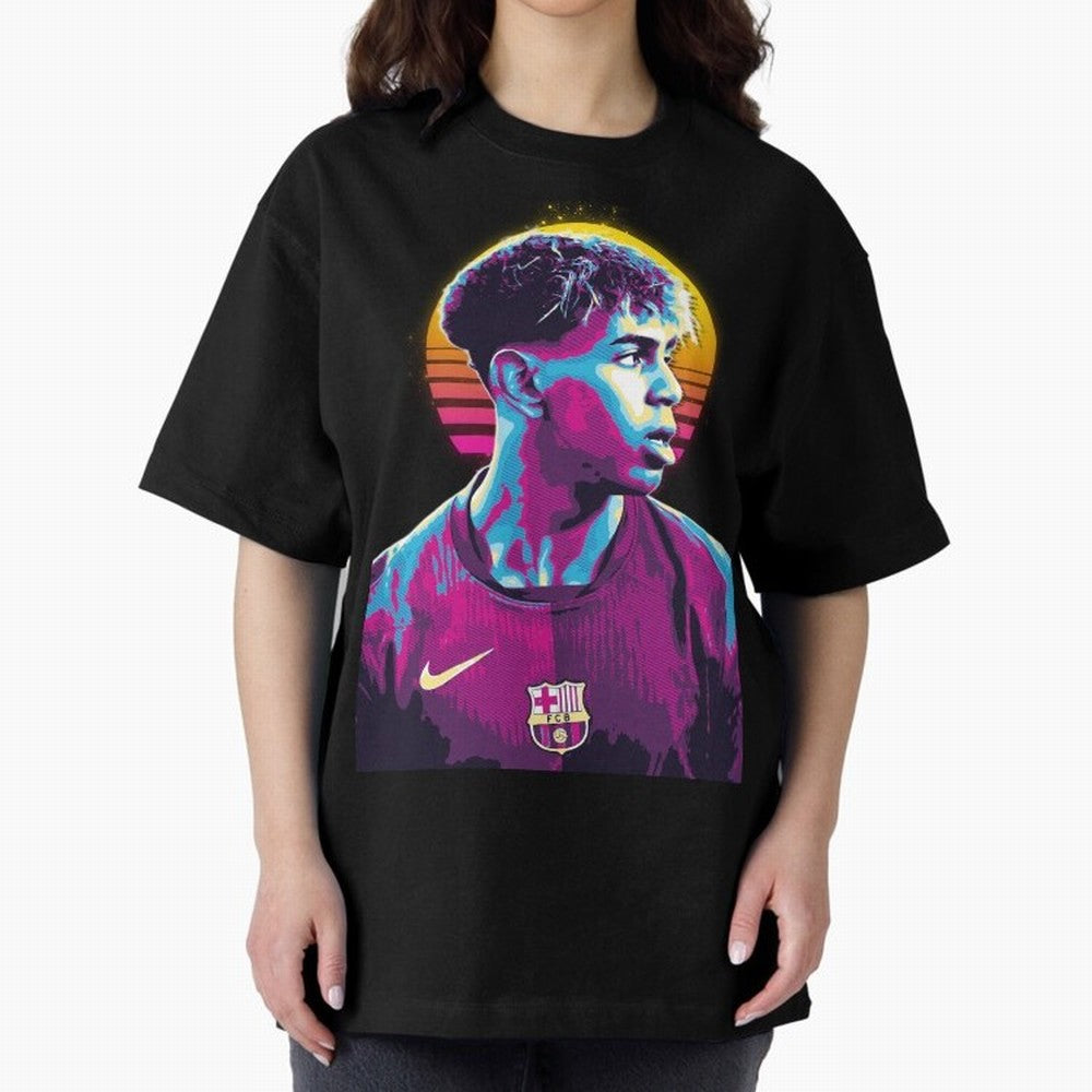 Lamine Yamal youn player the best Oversized T-Shirt Celebrate Fan Favorites in FIFA World Cup 2026 Inspired by Haaland and Mbappe, Brazil, Portugal and Argentina Energy, Football History, Final Match Energy, Crowd Noise and Once in a Lifetime