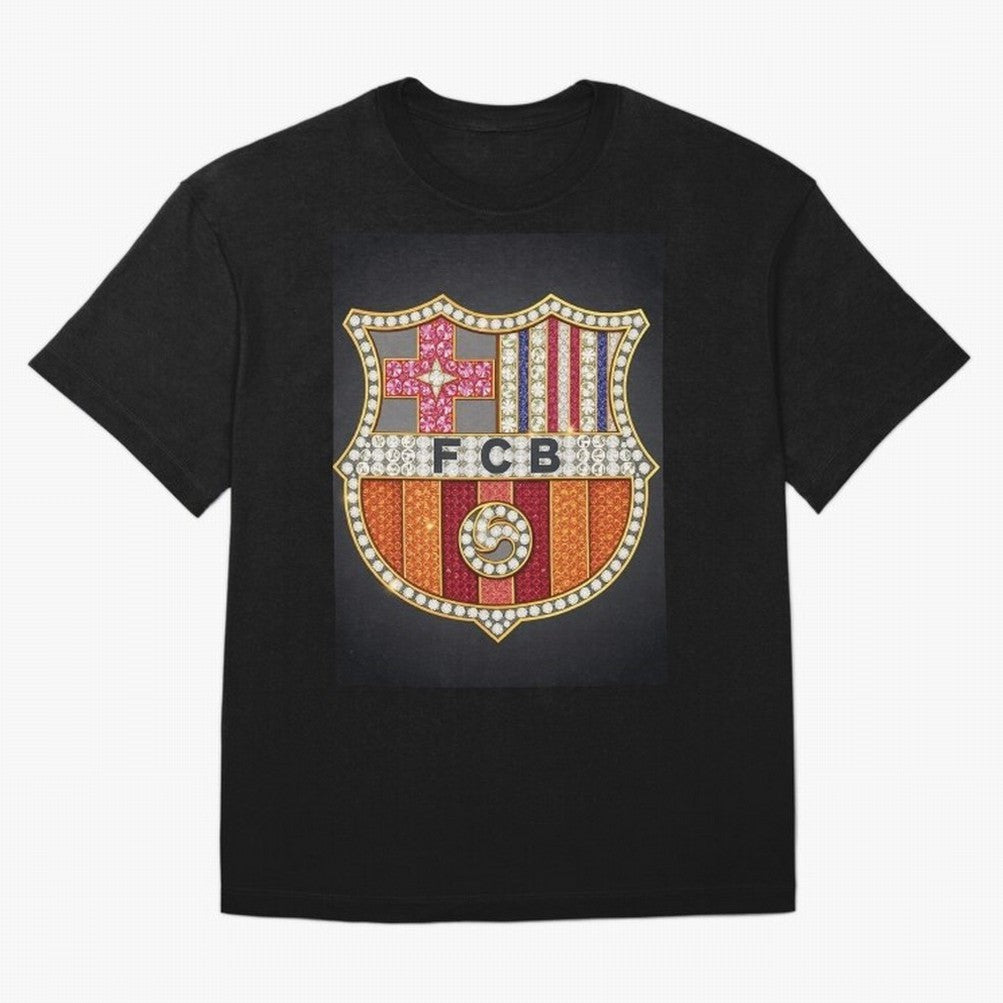 Barcelona Logo Classic T-Shirt Spotlight Global Football Passion for FIFA World Cup 2026 Group Stage, Featuring Cristiano Ronaldo, Haaland and CR7, Brazil, Tournament Hype, Historic Matchups, Family Viewing Parties and Global Sports Pride; Ideal
