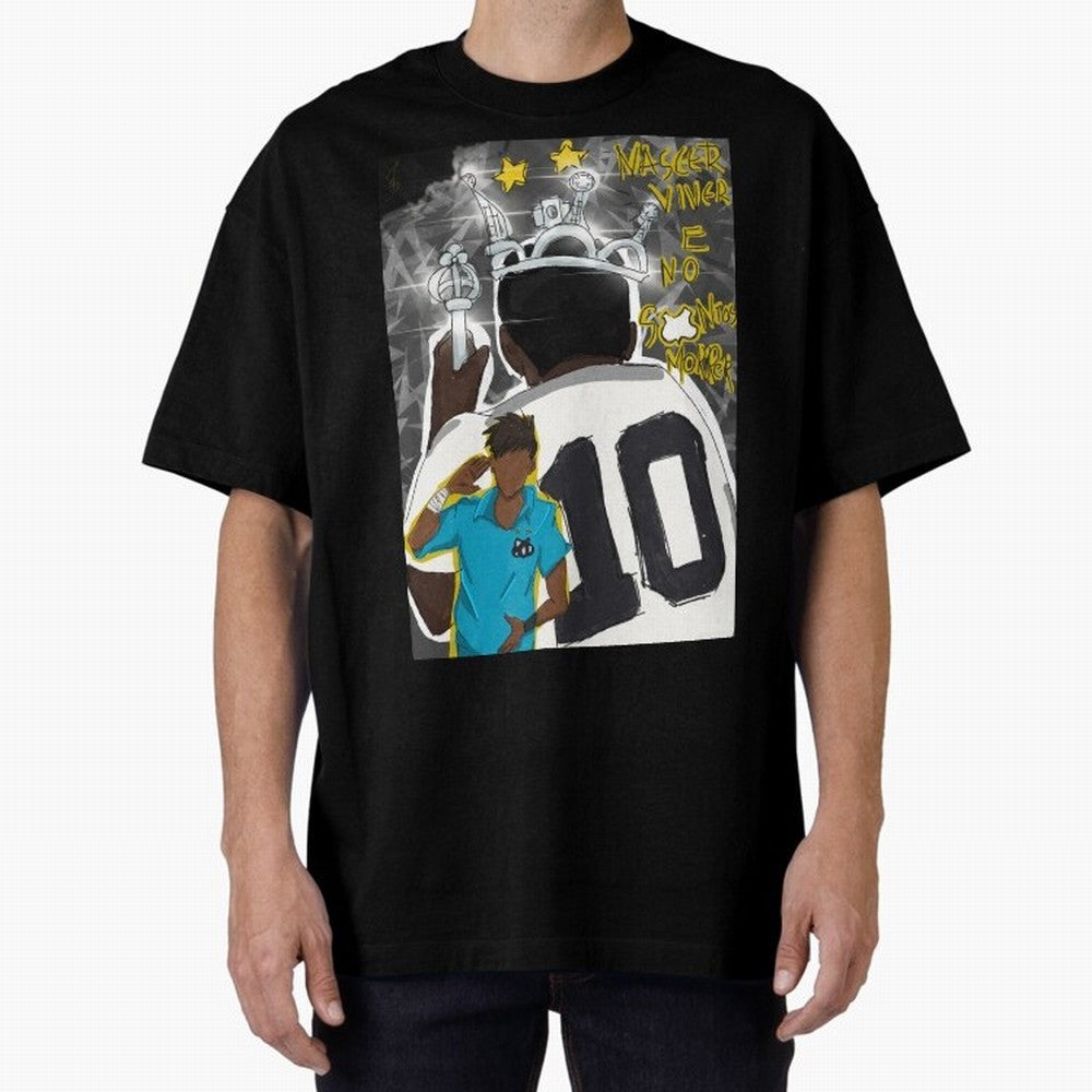 Santos FC - The royalty of soccer. Classic T-Shirt Stand Proud for Global Football Passion for FIFA World Cup 2026 Group Stage, Highlighting Messi, CR7 and Mbappe, Brazil, Classic Soccer Heritage, Championship Pressure, Fan Loyalty and
