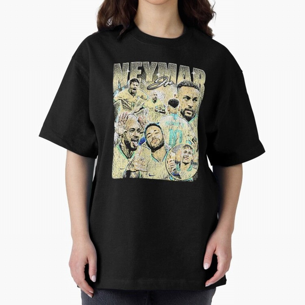 The Best Neymar 10 Vintage Classic T-Shirt Wear the Spirit of Global Football Passion for FIFA World Cup 2026 Group Stage, Highlighting Messi, Neymar and Mbappe, England, France and Netherlands, Fan Favorite Moments, National Team Passion, Big
