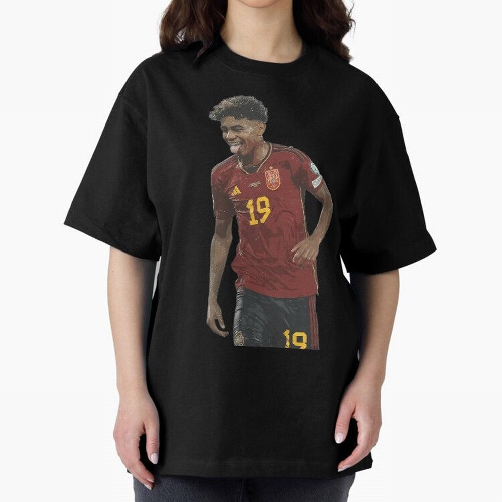 Lamine Yamal Oversized T-Shirt Relive the Noise and Pride of the FIFA World Cup 2026 Group Stage Journey through Neymar Highlights, England Pride, Classic Soccer Heritage, Championship Pressure, Fan Loyalty and International Pride; Built for