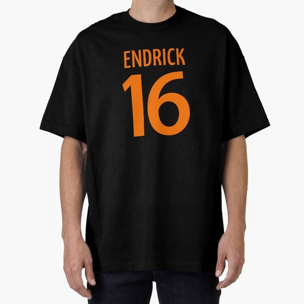 Football Player #16 | Soccer Sports (Orange Design) Classic T-Shirt Fuel Your Fan Pride for the FIFA World Cup 2026 Journey through Neymar Highlights, Brazil Pride, Global Supporter Spirit, Legendary Goals, National Colors and Tournament