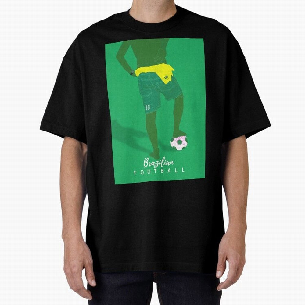 Brazilian Football Tribute Classic T-Shirt Celebrate Football Dreams Across Match Day Hype around FIFA World Cup 2026 Group Stage, Messi, Brazil, Champion Mindset, Group Stage Buzz, Knockout Tension and Passionate Fan Culture; Created for Match Day