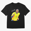 Ronaldo 9 Wpap Pop Art Oversized T-Shirt Make the Season About the FIFA World Cup 2026 Journey through Neymar, Haaland and Cristiano Ronaldo Highlights, France and Portugal Pride, Football Passion, Legendary Performances, Festival Vibes and