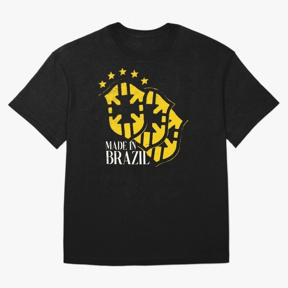 Design Made in Brazil Classic T-Shirt Keep the Legacy of Global Football Passion for FIFA World Cup 2026 Group Stage, Made for Mbappe, Netherlands, Tournament Hype, Historic Matchups, Family Viewing Parties and Global Sports Pride; Ideal for