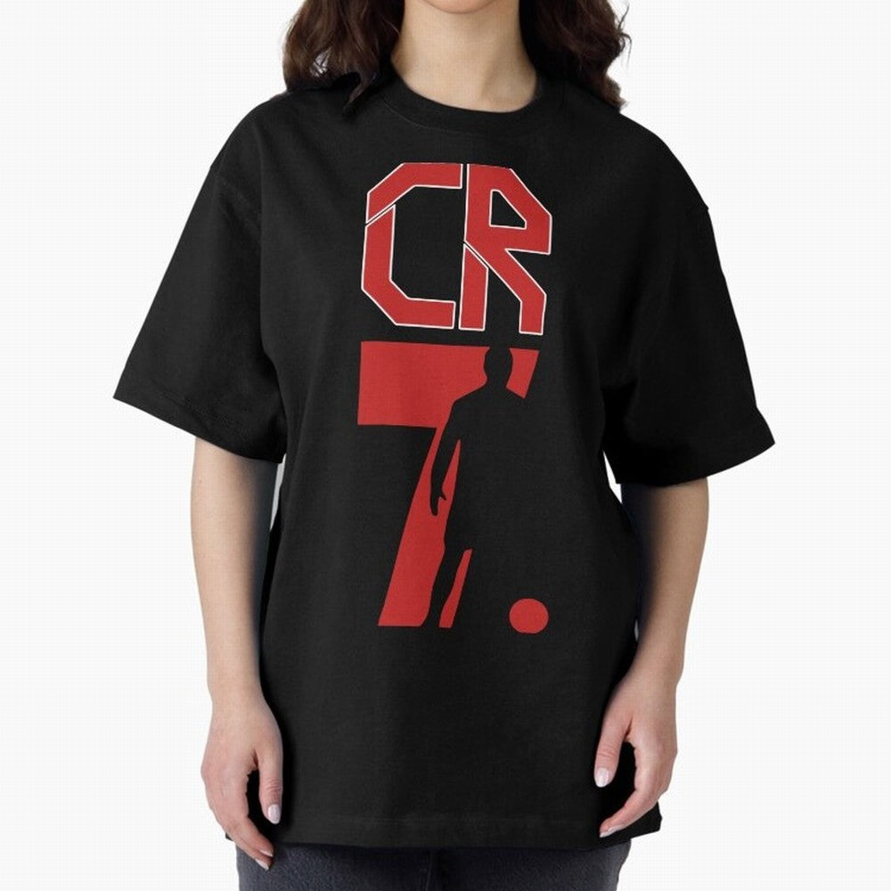 Football World Cup cristiano ronaldo CR7 Legacy Oversized T-Shirt Show Match Day Excitement for FIFA World Cup 2026 Spirit, with England, Messi and Cristiano Ronaldo, Football Festival Excitement, Trophy Ambitions, Country Rivalries and Star Player