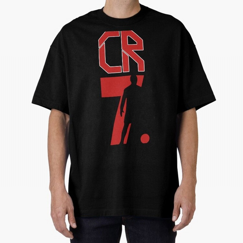 Football World Cup cristiano ronaldo CR7 Legacy Oversized T-Shirt Show Match Day Excitement for FIFA World Cup 2026 Spirit, with England, Messi and Cristiano Ronaldo, Football Festival Excitement, Trophy Ambitions, Country Rivalries and Star Player