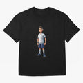 Amimated of Cristiano Ronaldo Classic T-Shirt Show Your Stadium Side during Global Football Passion for FIFA World Cup 2026 USA Canada Mexico, Inspired by Mbappe and Neymar, Portugal, Goal Celebration Energy, Supporter Heritage, Football Icons and