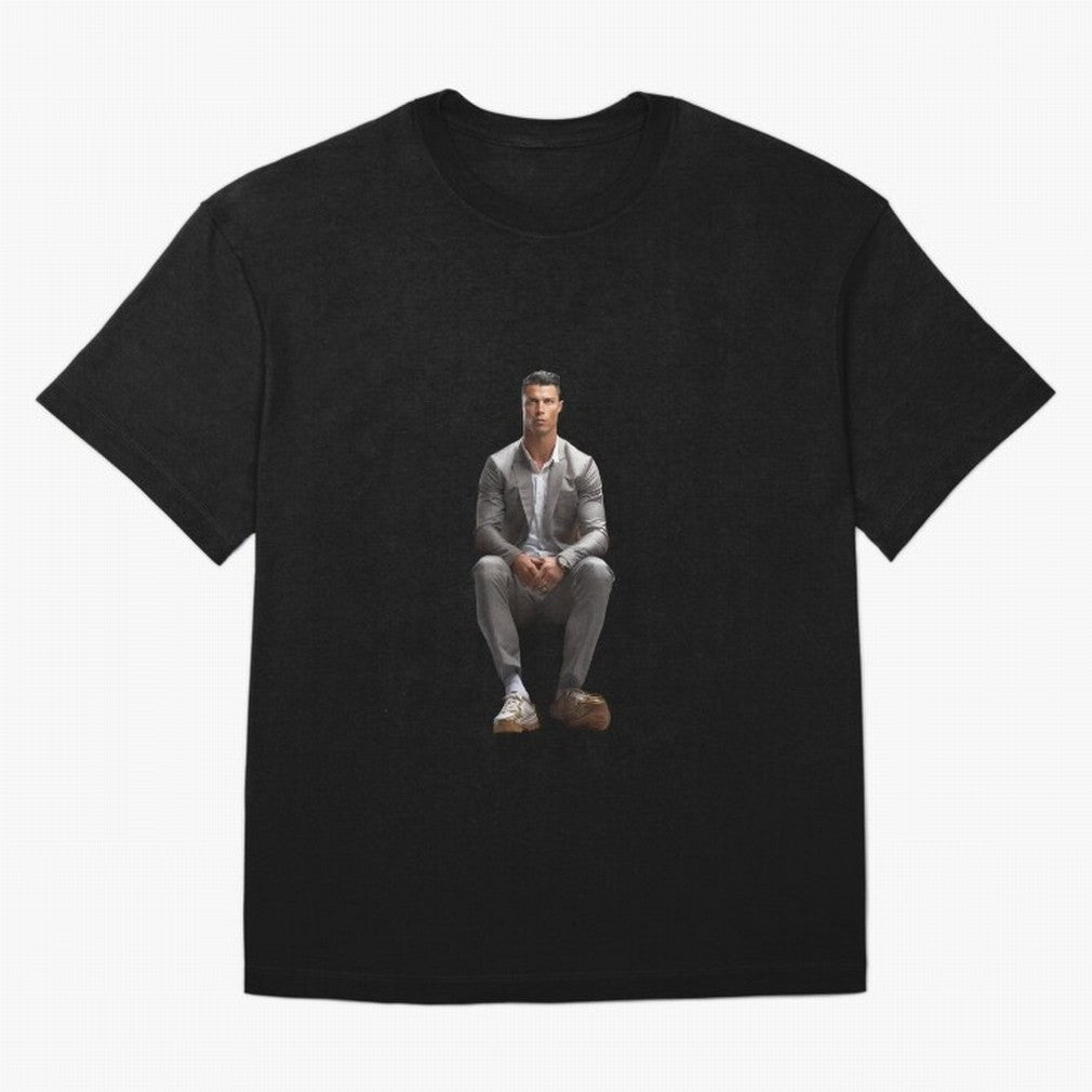 Real Goat Cristiano Ronaldo Classic T-Shirt Make Memories around Global Football Passion for FIFA World Cup 2026 USA Canada Mexico, Centered on Mbappe, Portugal, Vintage Soccer Flavor, Modern Football Stars, National Flags and Final Night Emotion;