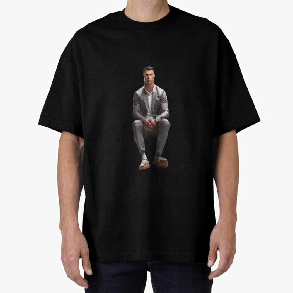 Real Goat Cristiano Ronaldo Classic T-Shirt Make Memories around Global Football Passion for FIFA World Cup 2026 USA Canada Mexico, Centered on Mbappe, Portugal, Vintage Soccer Flavor, Modern Football Stars, National Flags and Final Night Emotion;