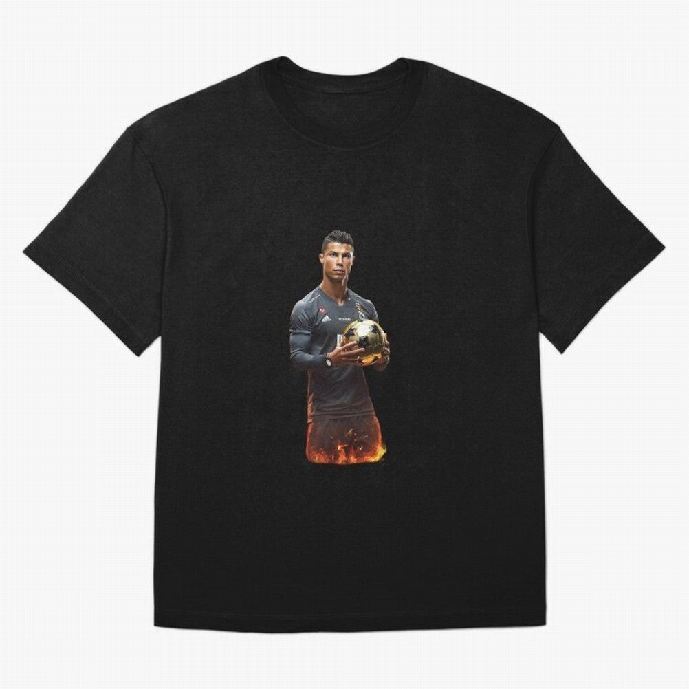 Real Goat Cristiano Ronaldo Oversized T-Shirt Capture Stadium Memories from Match Day Hype around FIFA World Cup 2026 Group Stage, CR7, Germany, Worldwide Fan Energy, Dramatic Goals, Stadium Lights and Championship Celebrations; Perfect for Fans,