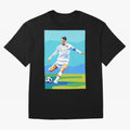 Cristiano Ronaldo Wpap Art Classic T-Shirt Support Your Favorite Stars during FIFA World Cup 2026 Spirit, Capturing England, Messi, CR7 and Mbappe, Retro Football Energy, Iconic Rivalries, Trophy Chase Drama and Stadium Atmosphere; Created for