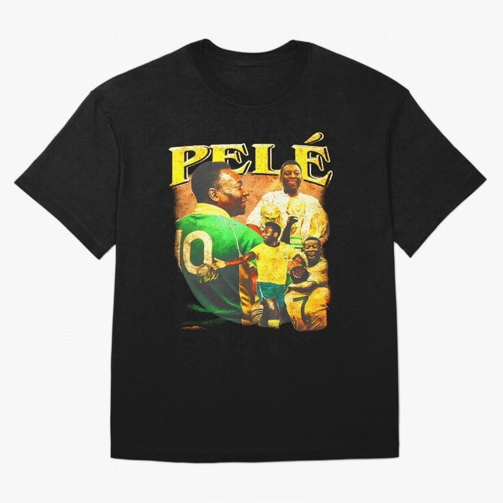 Pele The King Essential T-Shirt Share the Excitement of FIFA World Cup 2026 USA Canada Mexico Spirit, Featuring England, Neymar, Haaland and Cristiano Ronaldo, Soccer Culture, Superstar Moments, National Team Dreams and Competitive Fire; Ideal for