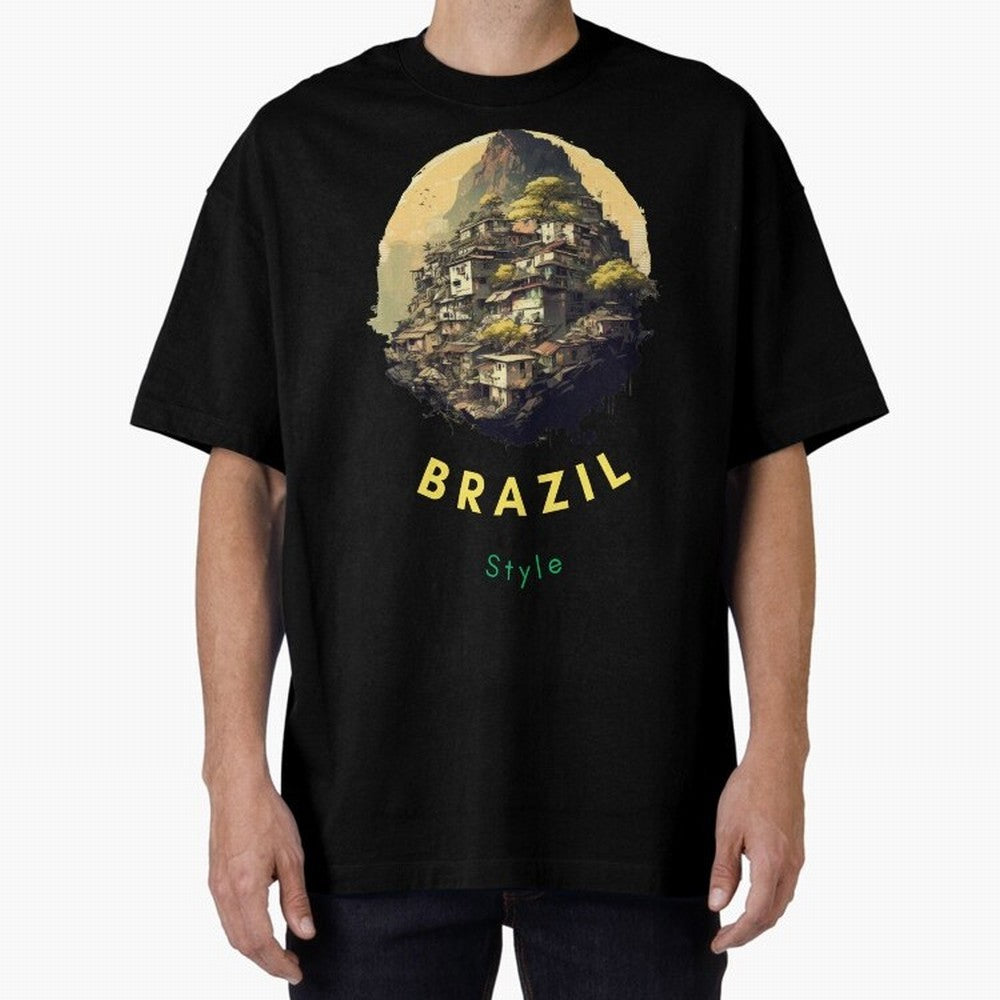 Brazil Style, Japanese Architecture Oversized T-Shirt Mark Match Day Hype around FIFA World Cup 2026 USA Canada Mexico, Neymar, Haaland and Cristiano Ronaldo, Netherlands, Stadium Chants, National Pride, Trophy Dreams and Unforgettable Football