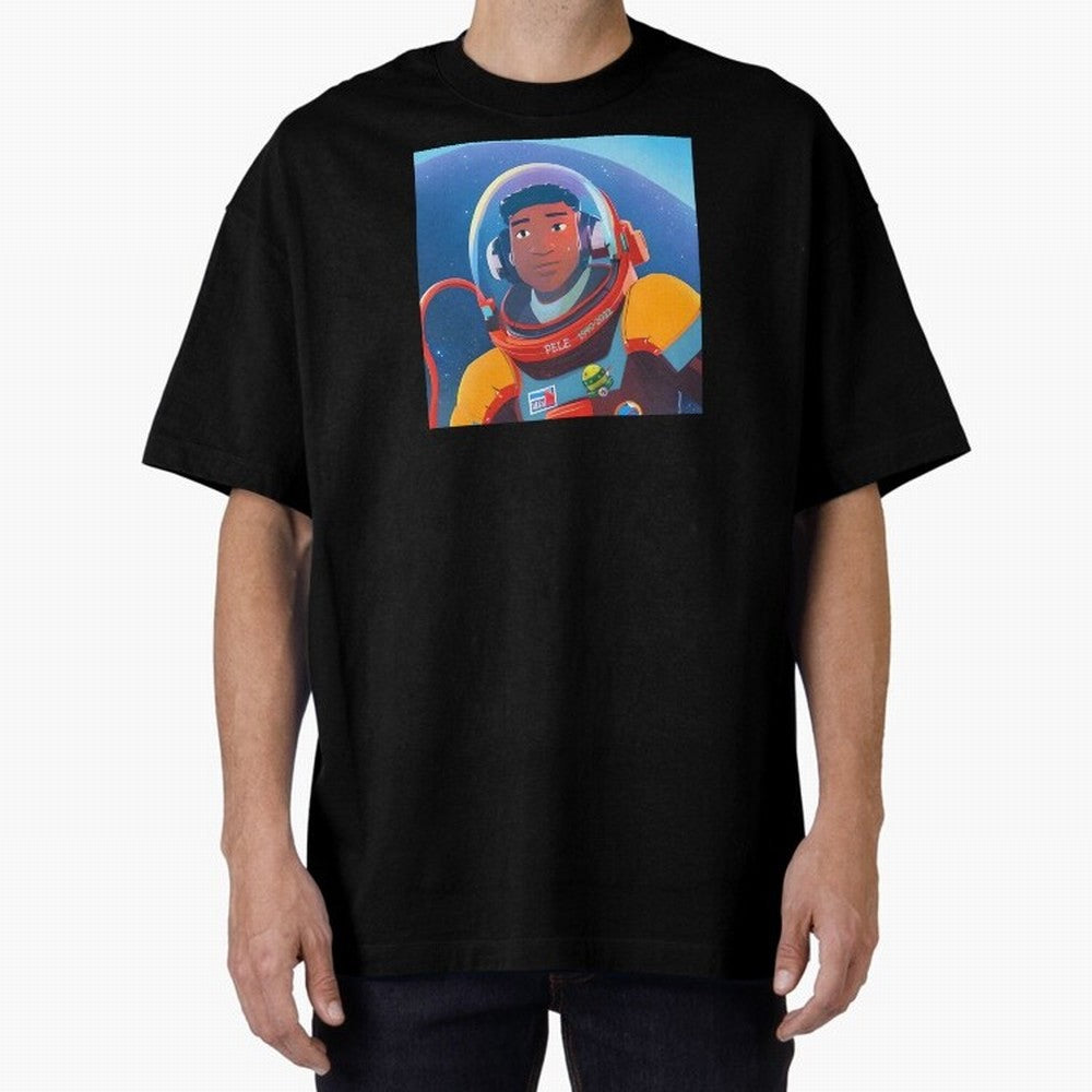 Pele in space looking game Classic T-Shirt Represent the FIFA World Cup 2026 Group Stage Journey through Messi, CR7 and Mbappe Highlights, Germany Pride, Fan Favorite Moments, National Team Passion, Big Match Drama and Soccer History; Great for