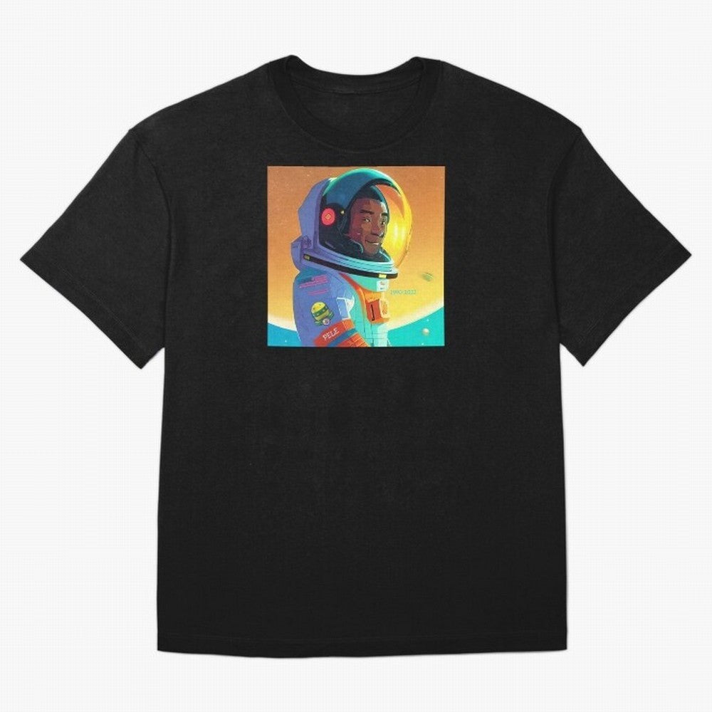 Pele in space looking game Classic T-Shirt Bring International Match Energy to FIFA World Cup 2026 USA Canada Mexico for Fans of Messi, Neymar and Mbappe and Brazil, Bringing Game Day Rituals, Football Legends, Country Pride and the Road to the