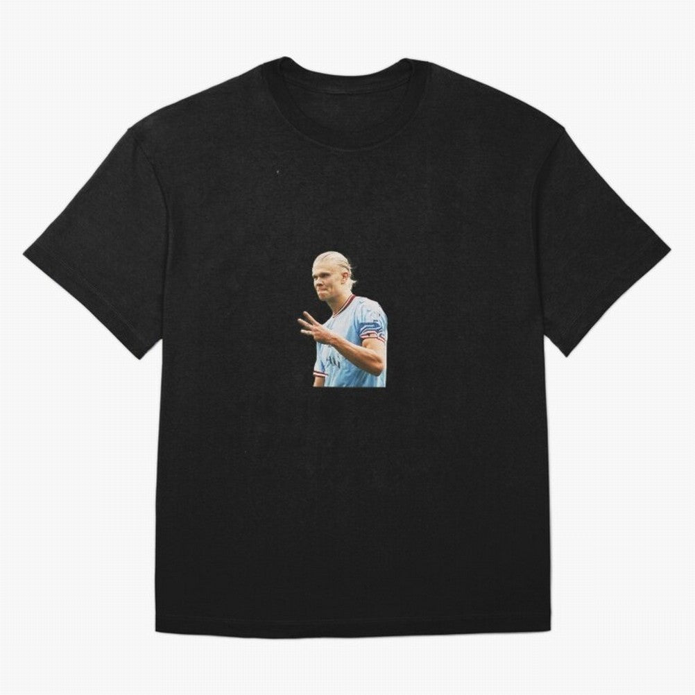 Haaland hattrick Classic T-Shirt Represent Fans Who Live for Match Day Hype around FIFA World Cup 2026 Group Stage, Messi, CR7 and Mbappe, Portugal, Spain and Germany, Champion Mindset, Group Stage Buzz, Knockout Tension and Passionate Fan Culture;