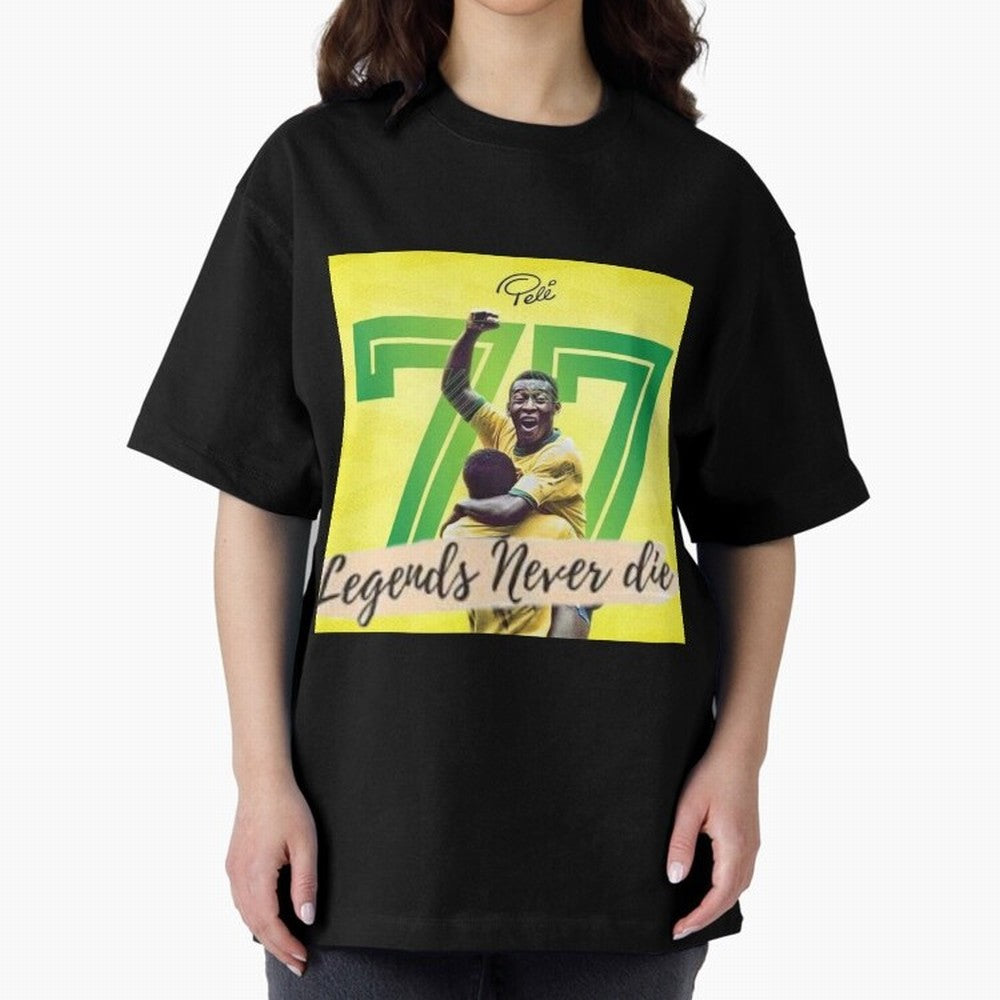 Signed Pele Shirt Classic T-Shirt Keep Football History Alive during FIFA World Cup 2026 Highlighting Neymar, Haaland and Cristiano Ronaldo, Germany Energy, Championship Spirit, Famous Goals, Roaring Crowds and International Football Unity; Made