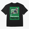 Pele Says Everything is Pratice Graphic Oversized T-Shirt Bring Champion Energy into FIFA World Cup 2026 Group Stage Inspired by Haaland, Brazil, Portugal and Argentina Energy, Global Supporter Spirit, Legendary Goals, National Colors and