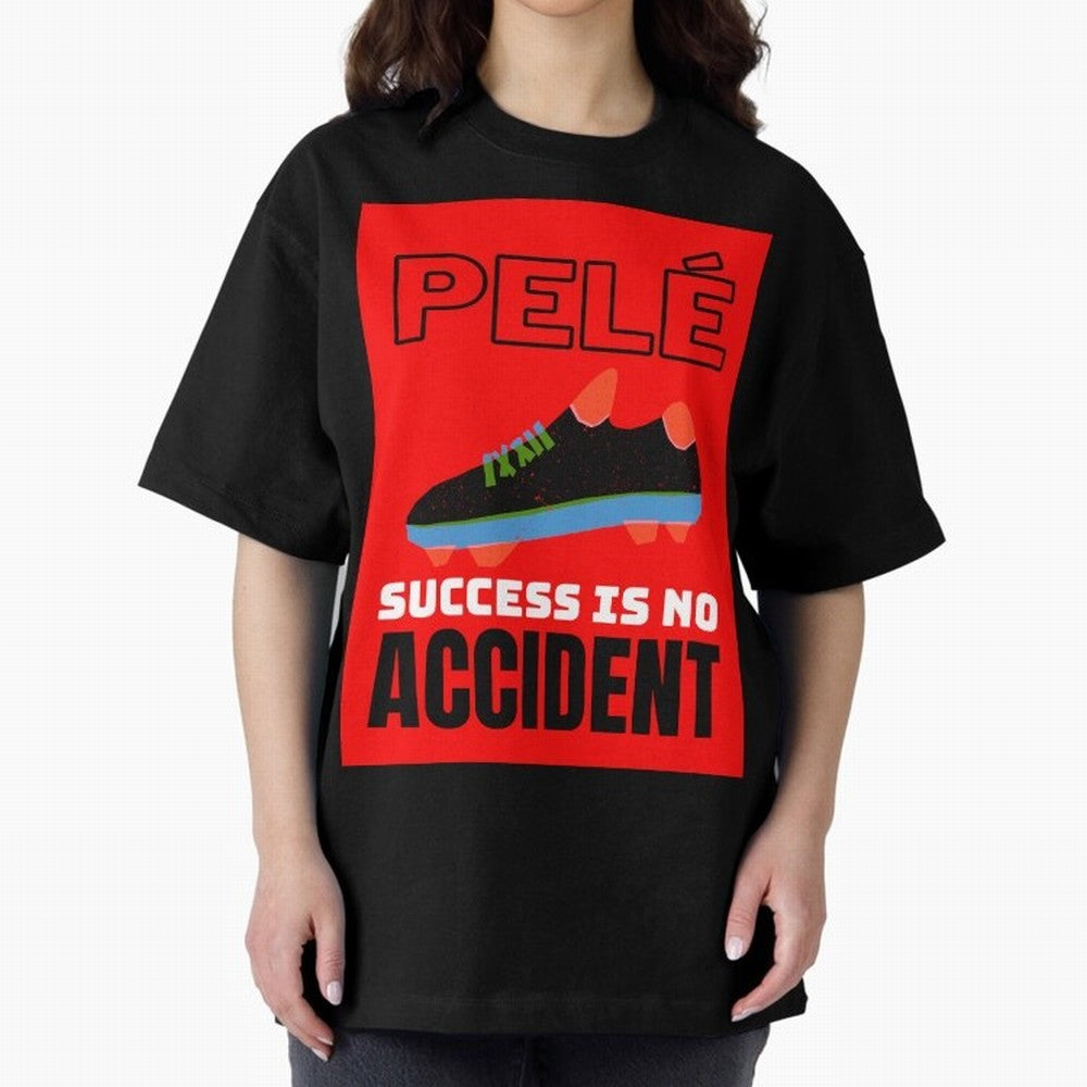 Pele Quote Success Is No Accident Graphic Classic T-Shirt Celebrate Rivalries and Pride in the FIFA World Cup 2026 Group Stage Journey through CR7 Highlights, England Pride, Game Day Rituals, Football Legends, Country Pride and the Road to the