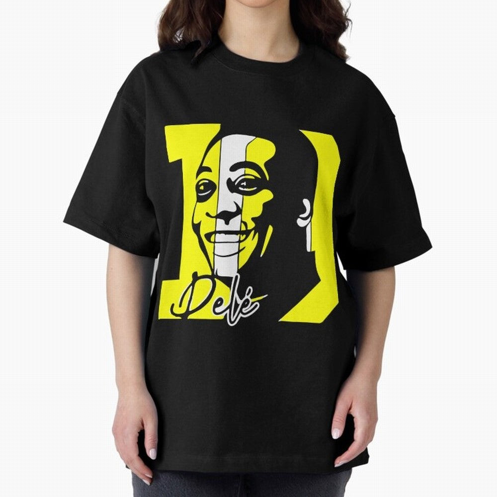 Pele Soccer Brazil Player, RIP Pele - pel¨¦ [HiSVG.CoM] Oversized T-Shirt Honor the Football Icons of FIFA World Cup 2026 for Fans of Cristiano Ronaldo and Germany, Bringing Football Festival Excitement, Trophy Ambitions, Country Rivalries and Star