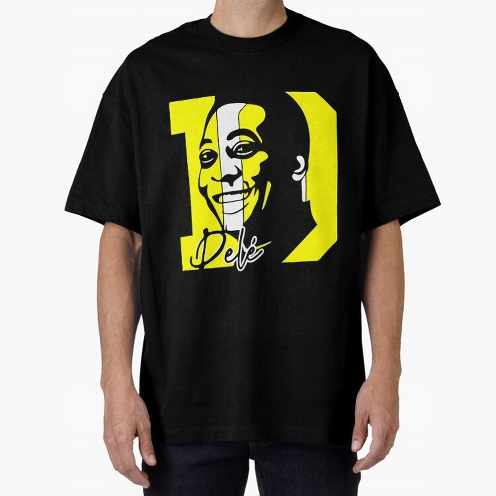 Pele Soccer Brazil Player, RIP Pele - pel¨¦ [HiSVG.CoM] Oversized T-Shirt Honor the Football Icons of FIFA World Cup 2026 for Fans of Cristiano Ronaldo and Germany, Bringing Football Festival Excitement, Trophy Ambitions, Country Rivalries and Star
