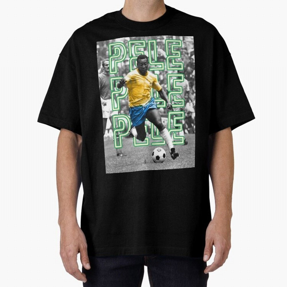 Pele The G.O.A.T. Classic T-Shirt Show Fan Pride Across Match Day Hype around FIFA World Cup 2026 Group Stage, Messi, Neymar and Mbappe, Argentina, France and Brazil, Worldwide Fan Energy, Dramatic Goals, Stadium Lights and Championship