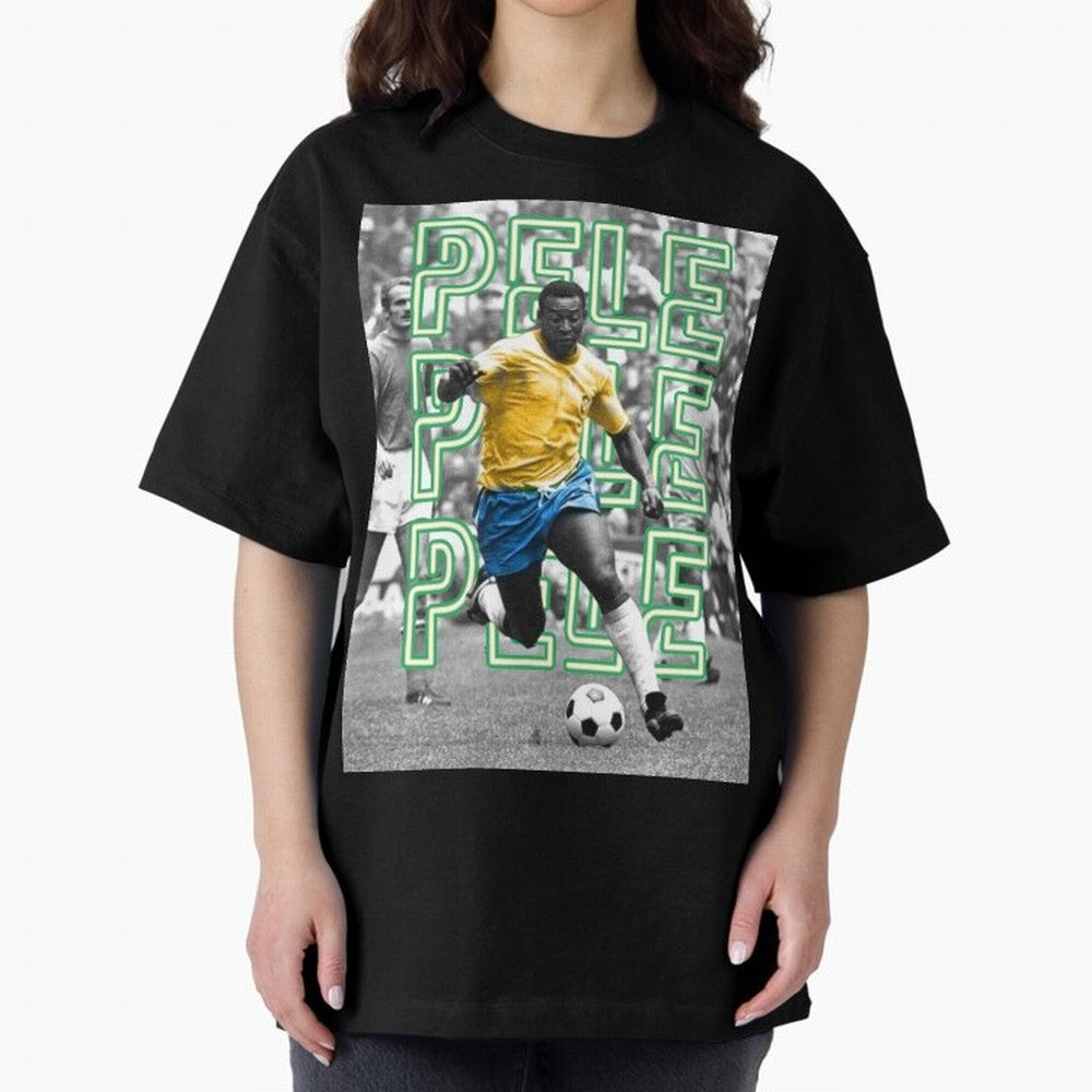 Pele The G.O.A.T. Classic T-Shirt Show Fan Pride Across Match Day Hype around FIFA World Cup 2026 Group Stage, Messi, Neymar and Mbappe, Argentina, France and Brazil, Worldwide Fan Energy, Dramatic Goals, Stadium Lights and Championship