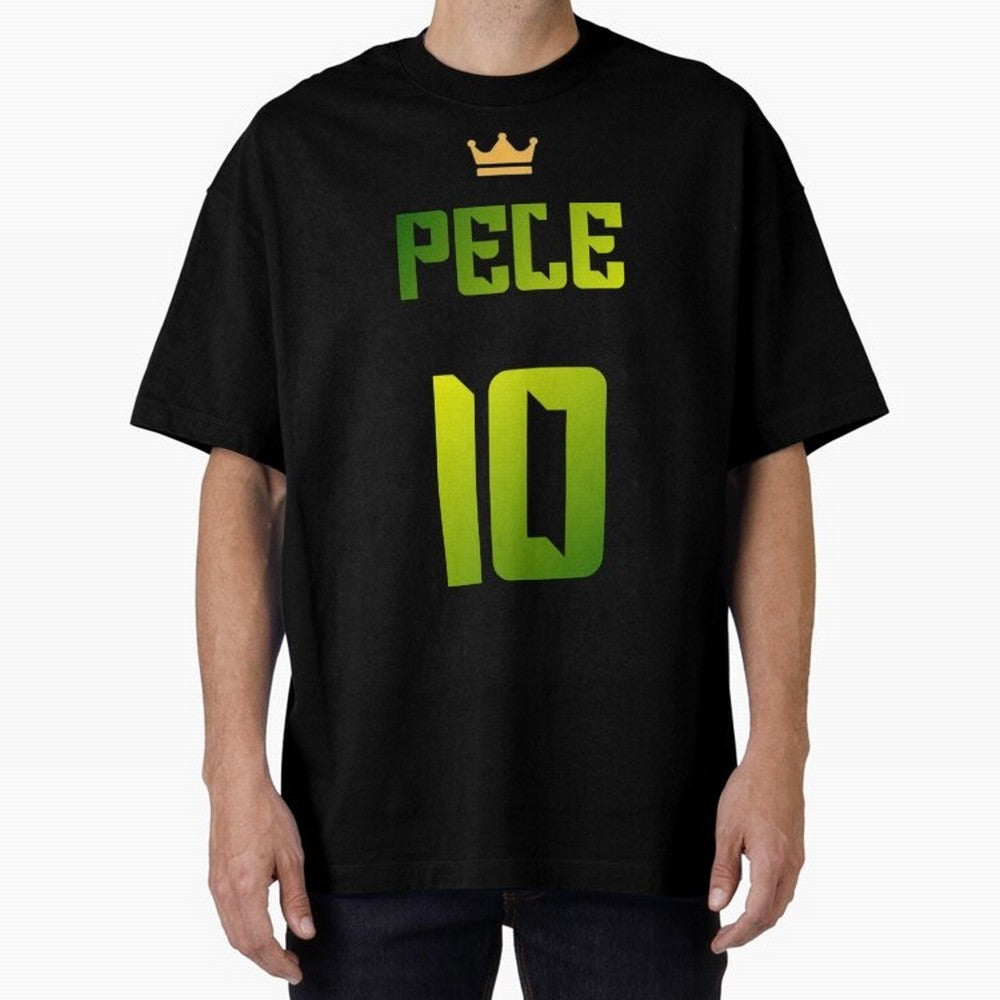 RIP Pel¨¦ Oversized T-Shirt Make Memories around FIFA World Cup 2026 USA Canada Mexico for Fans of CR7 and Messi and Argentina and Brazil, Bringing Football History, Final Match Energy, Crowd Noise and Once in a Lifetime Moments; Great for