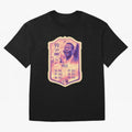 Pele Oversized T-Shirt Support Your Favorite Stars during Global Football Passion for FIFA World Cup 2026, Centered on Mbappe, Brazil, Portugal and Argentina, Global Supporter Spirit, Legendary Goals, National Colors and Tournament Celebration;