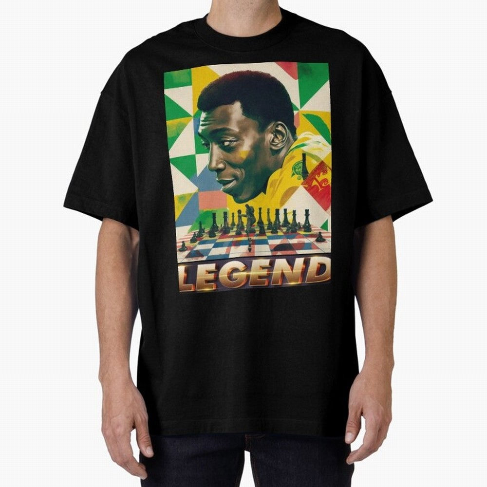 Signed Pele Shirt Oversized T-Shirt Discover FIFA World Cup 2026 USA Canada Mexico Spirit, Inspired by France and Portugal, Neymar, Haaland and Cristiano Ronaldo, Football Festival Excitement, Trophy Ambitions, Country Rivalries and Star Player
