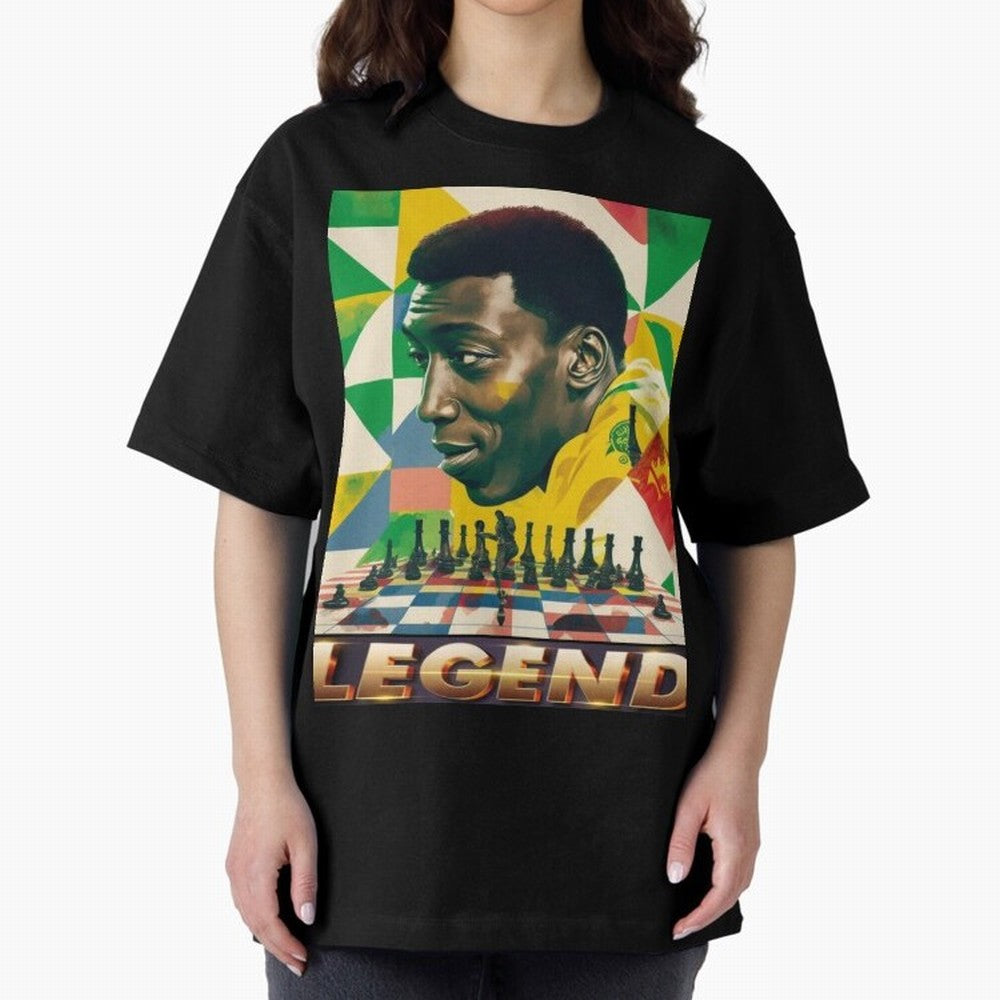 Signed Pele Shirt Oversized T-Shirt Discover FIFA World Cup 2026 USA Canada Mexico Spirit, Inspired by France and Portugal, Neymar, Haaland and Cristiano Ronaldo, Football Festival Excitement, Trophy Ambitions, Country Rivalries and Star Player