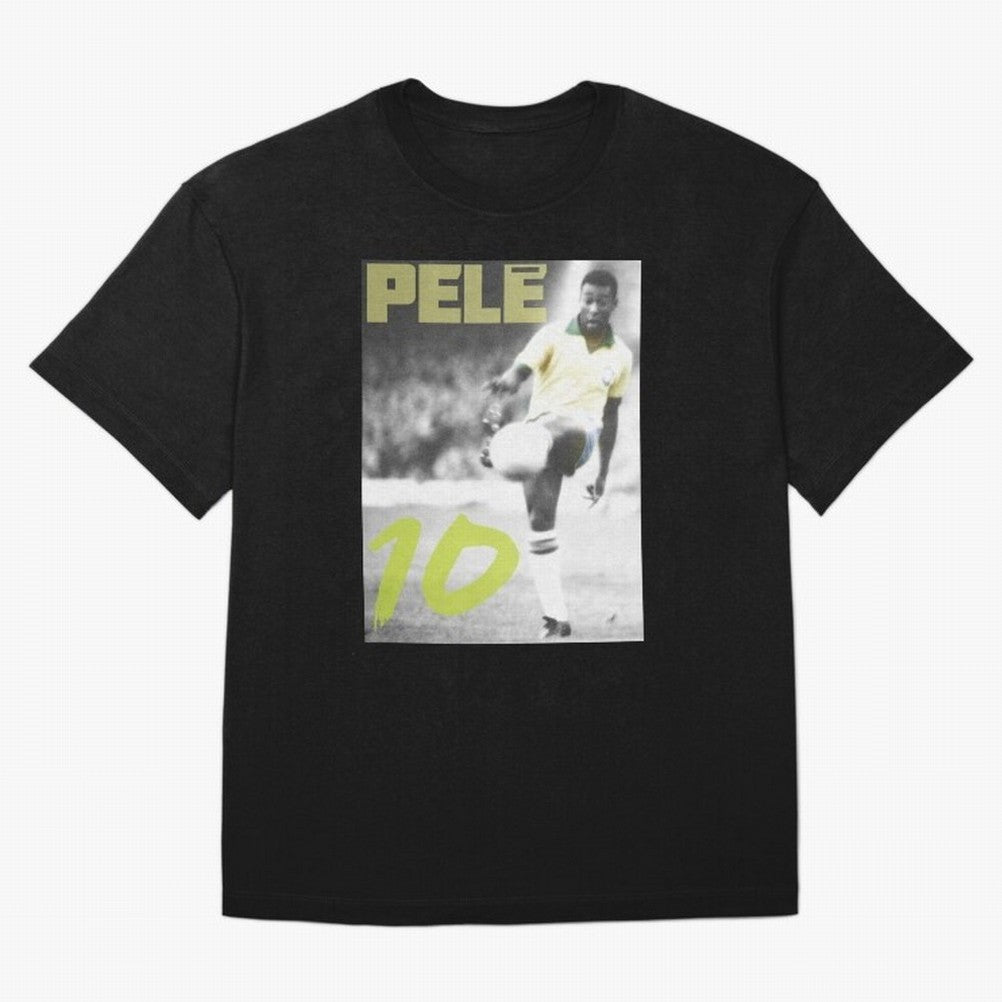 PELE Essential T-Shirt Support Iconic Players in Global Football Passion for FIFA World Cup 2026 USA Canada Mexico, with CR7, Brazil, Portugal and Argentina, Stadium Chants, National Pride, Trophy Dreams and Unforgettable Football Memories; Perfect