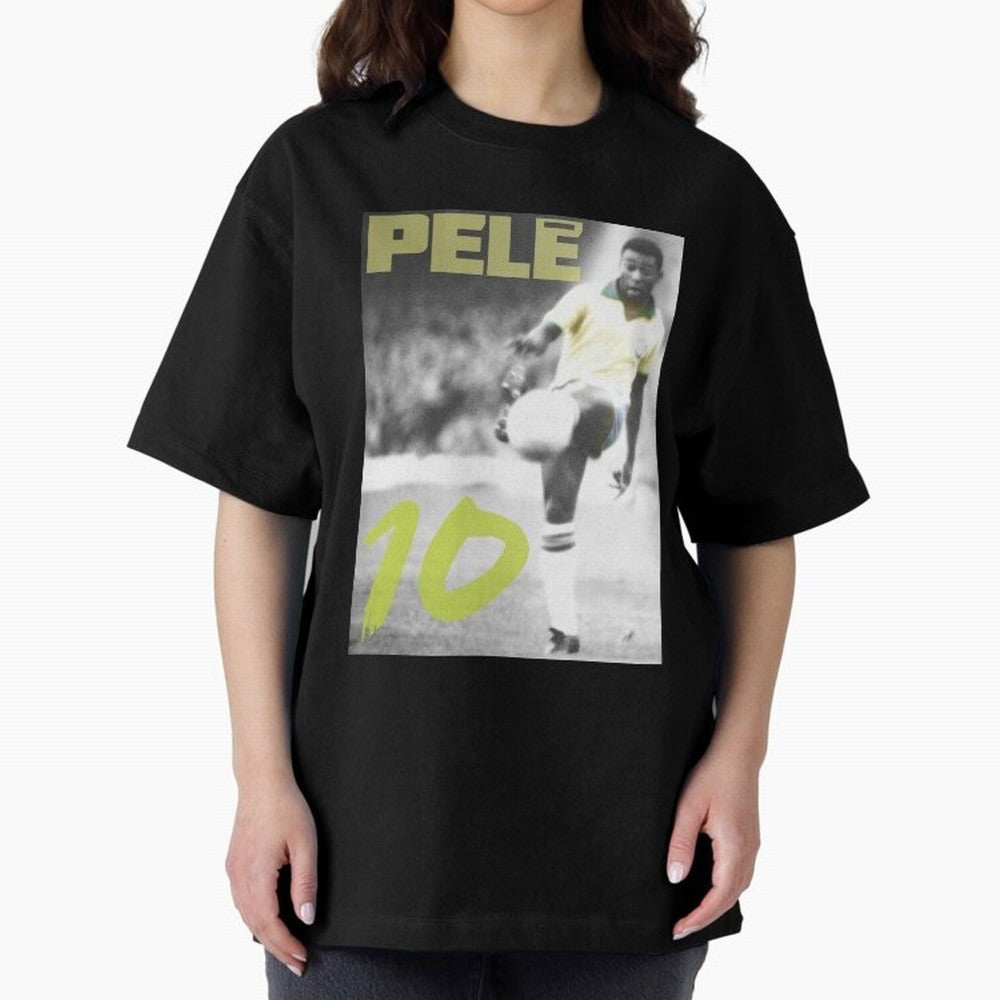 PELE Essential T-Shirt Support Iconic Players in Global Football Passion for FIFA World Cup 2026 USA Canada Mexico, with CR7, Brazil, Portugal and Argentina, Stadium Chants, National Pride, Trophy Dreams and Unforgettable Football Memories; Perfect