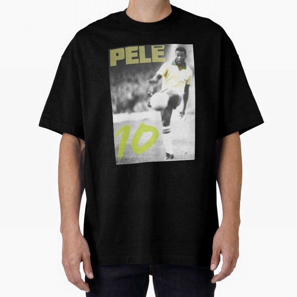 PELE Essential T-Shirt Support Iconic Players in Global Football Passion for FIFA World Cup 2026 USA Canada Mexico, with CR7, Brazil, Portugal and Argentina, Stadium Chants, National Pride, Trophy Dreams and Unforgettable Football Memories; Perfect