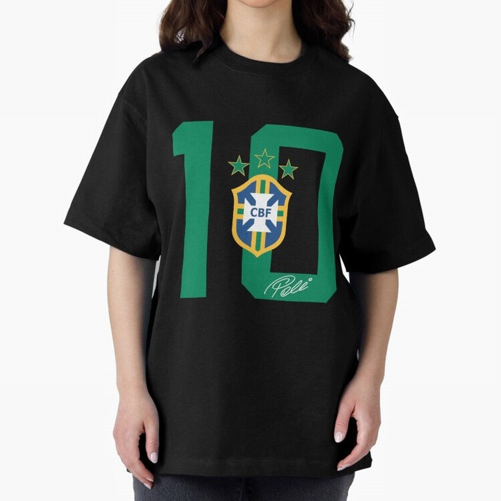 PELE 10 BR1 Classic T-Shirt Fuel Your Fan Pride for Match Day Hype around FIFA World Cup 2026, Mbappe, Spain and Netherlands, Football Festival Excitement, Trophy Ambitions, Country Rivalries and Star Player Buzz; Great for Supporters Who Love
