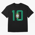 PELE 10 BR1 Classic T-Shirt Fuel Your Fan Pride for Match Day Hype around FIFA World Cup 2026, Mbappe, Spain and Netherlands, Football Festival Excitement, Trophy Ambitions, Country Rivalries and Star Player Buzz; Great for Supporters Who Love