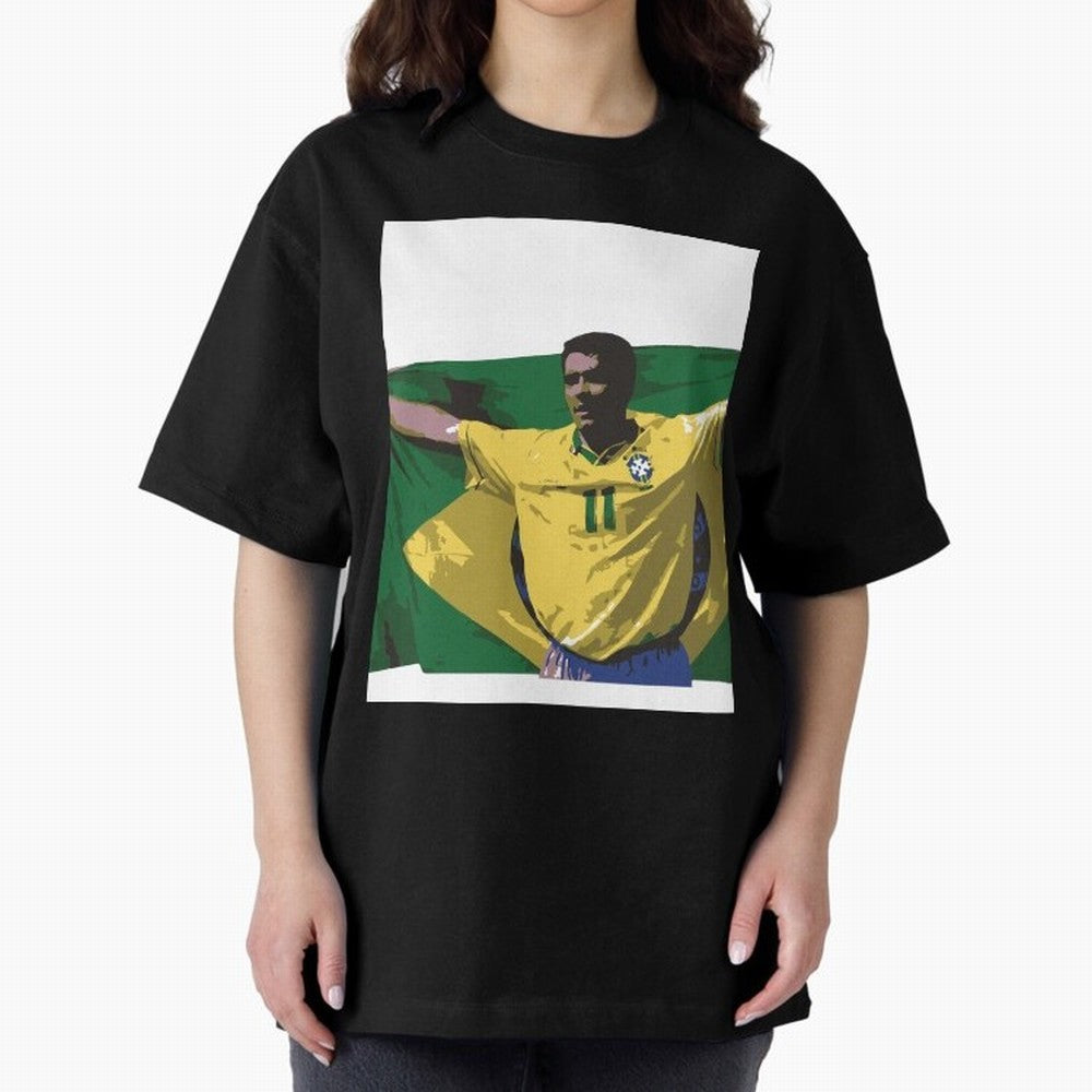 Romario brazil flag Essential T-Shirt Relive Legendary Nights from FIFA World Cup 2026 Group Stage Spirit, Filled with Brazil, Portugal and Argentina, Neymar, Haaland and Cristiano Ronaldo, Retro Football Energy, Iconic Rivalries, Trophy Chase